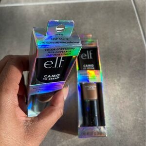 e.l.f. Camo CC Cream Foundation Shade “Deep 540 N” Quantity of Two